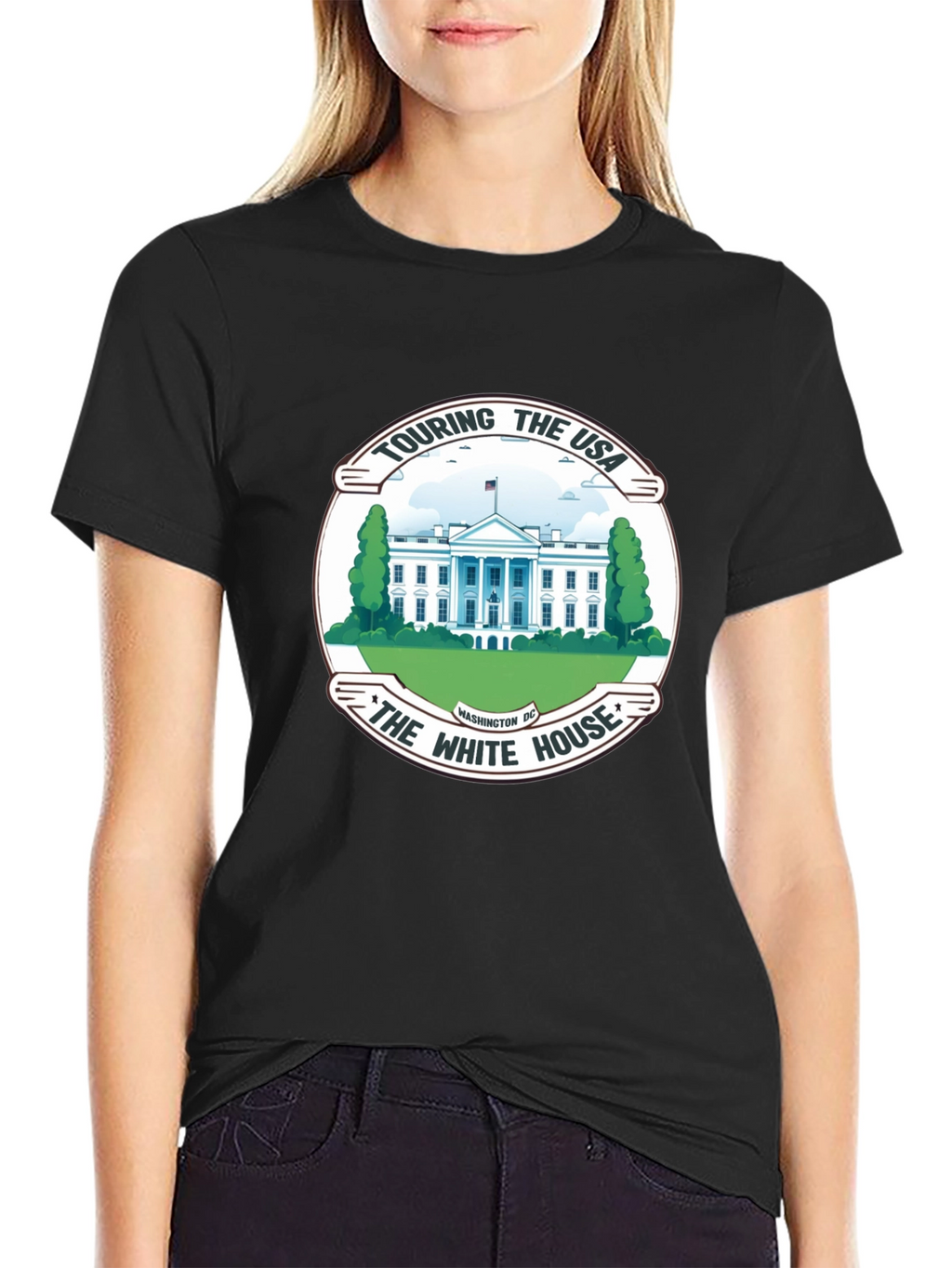 Touring the USA White House Graphic Tee