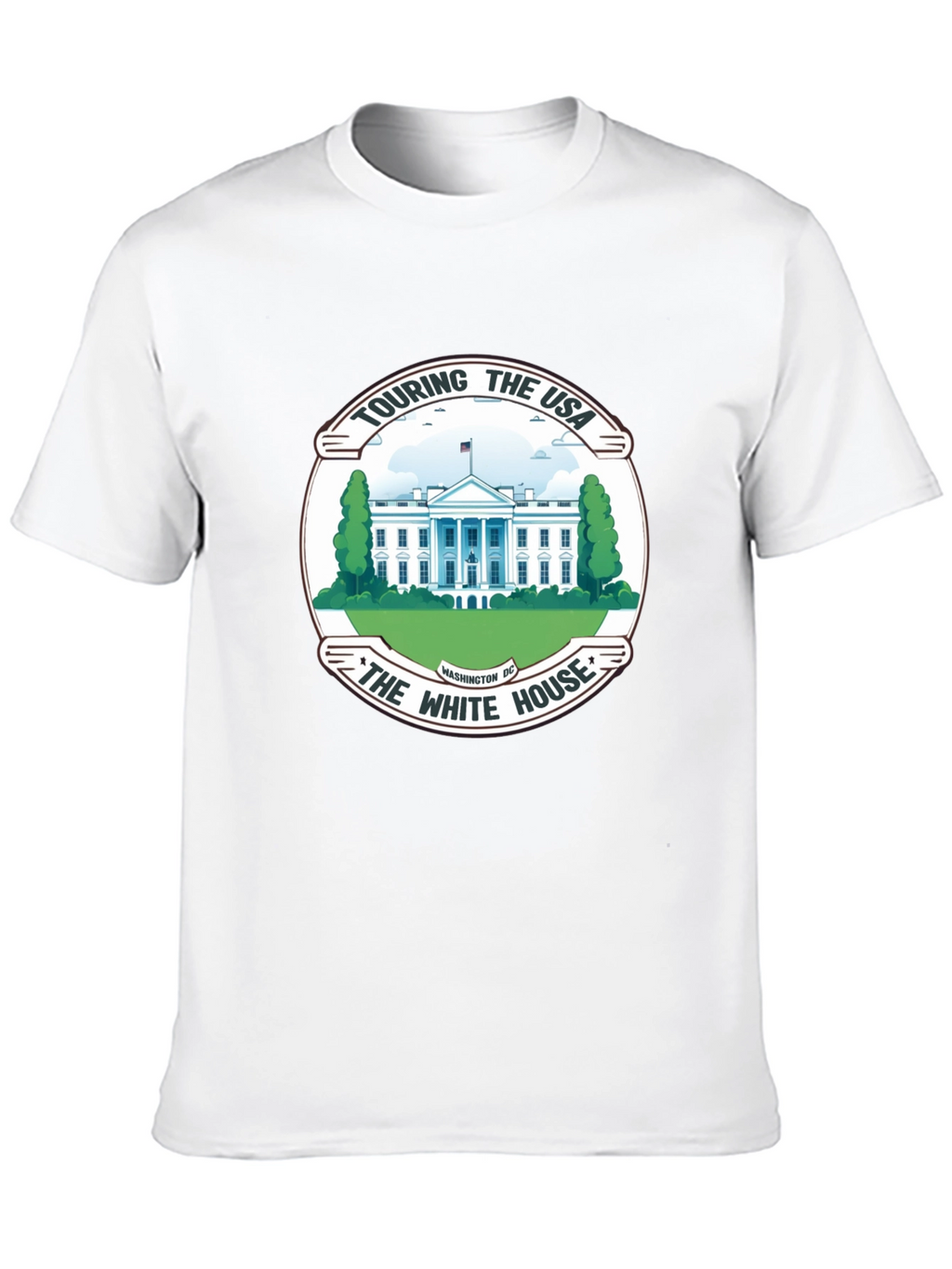 Touring the USA White House Graphic Tee