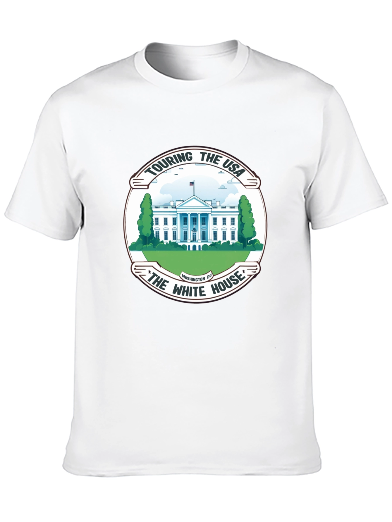 Touring the USA White House Graphic Tee