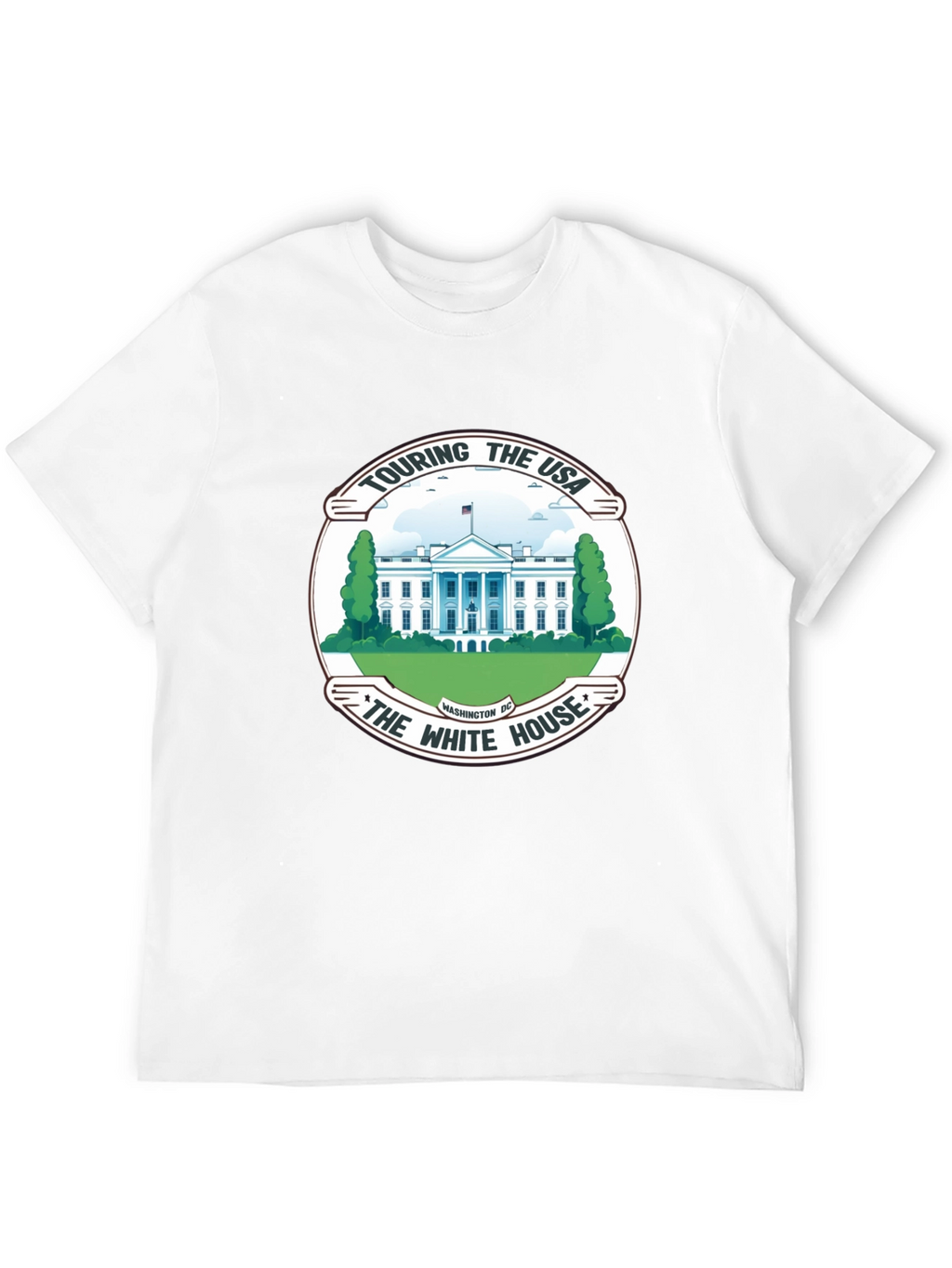 Touring the USA White House Graphic Tee