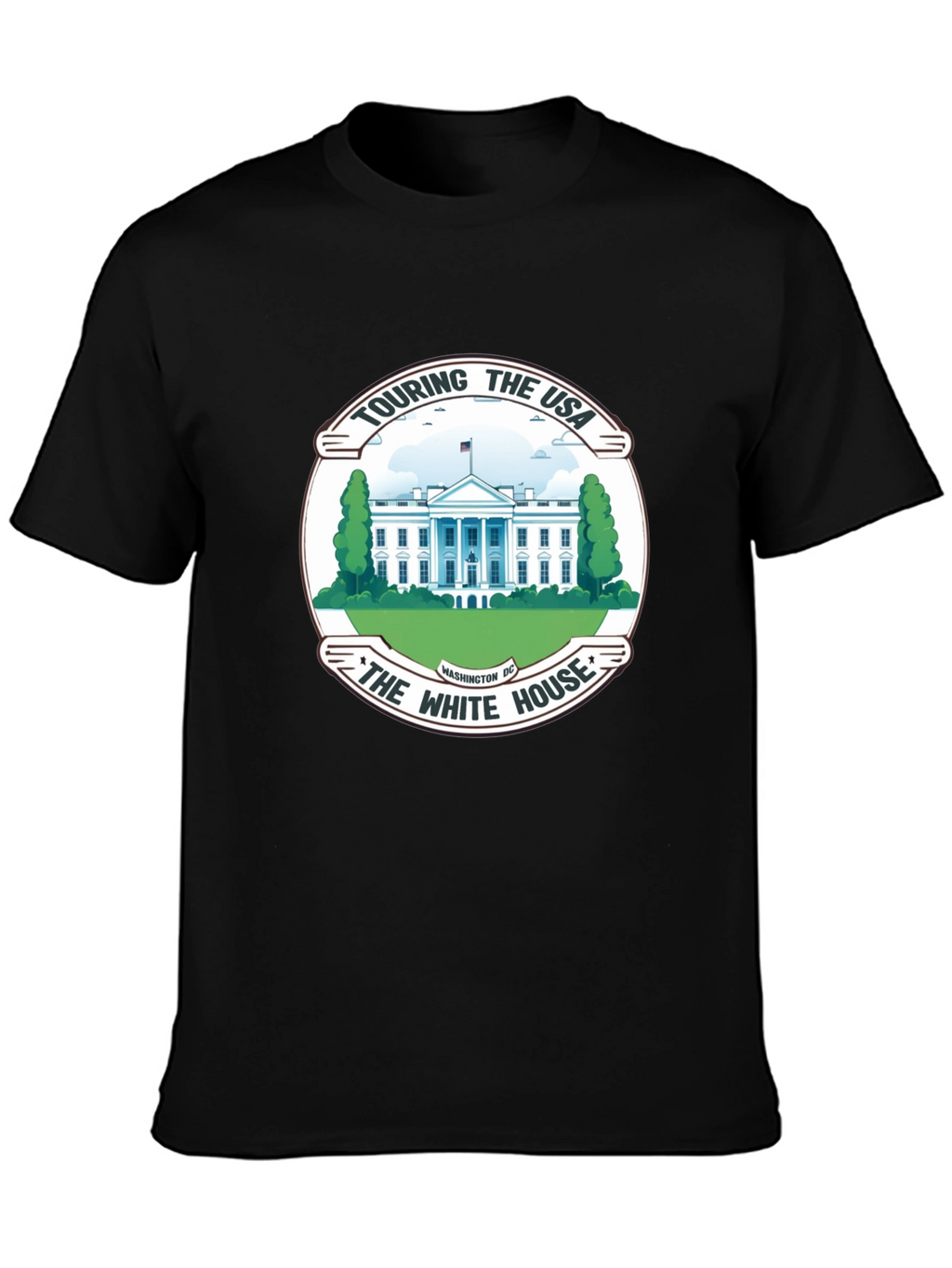 Touring the USA White House Graphic Tee