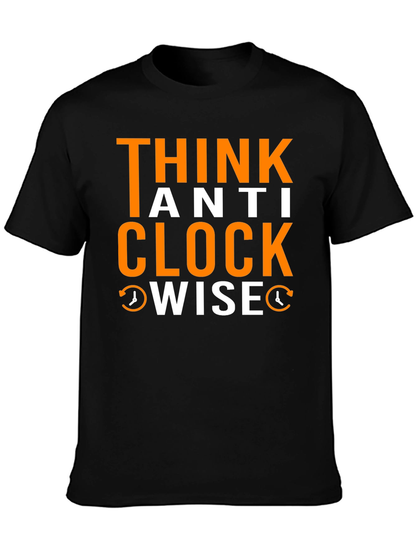 Think Anti Clockwise T-Shirt - Unique Design