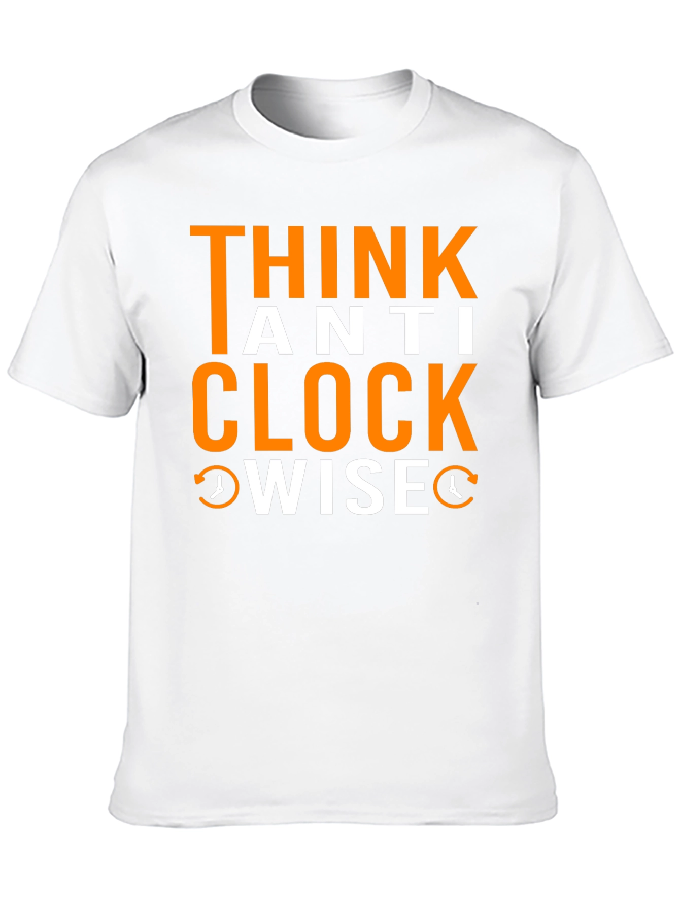 Think Anti Clockwise T-Shirt - Unique Design