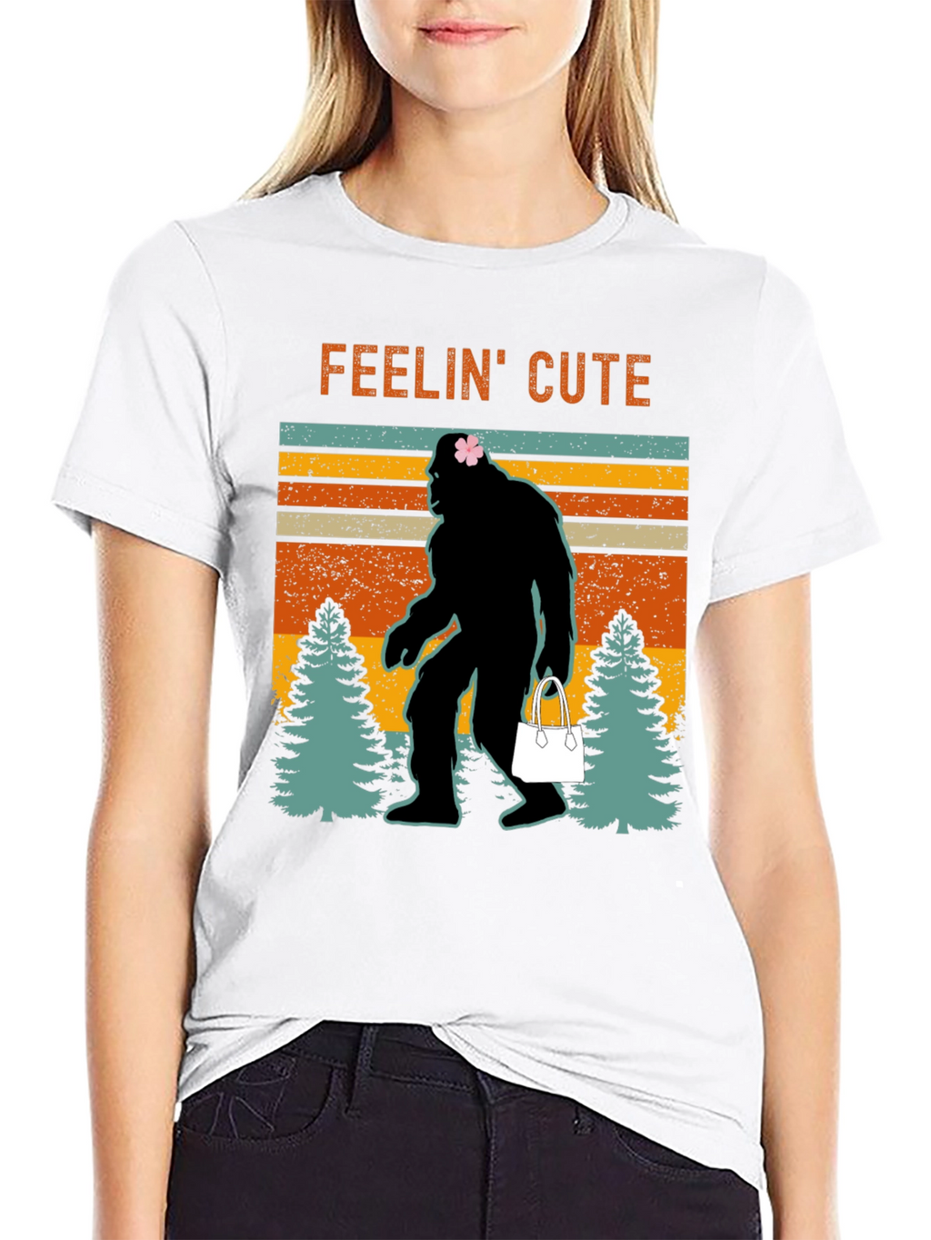 Feelin Cute Bigfoot T-Shirt