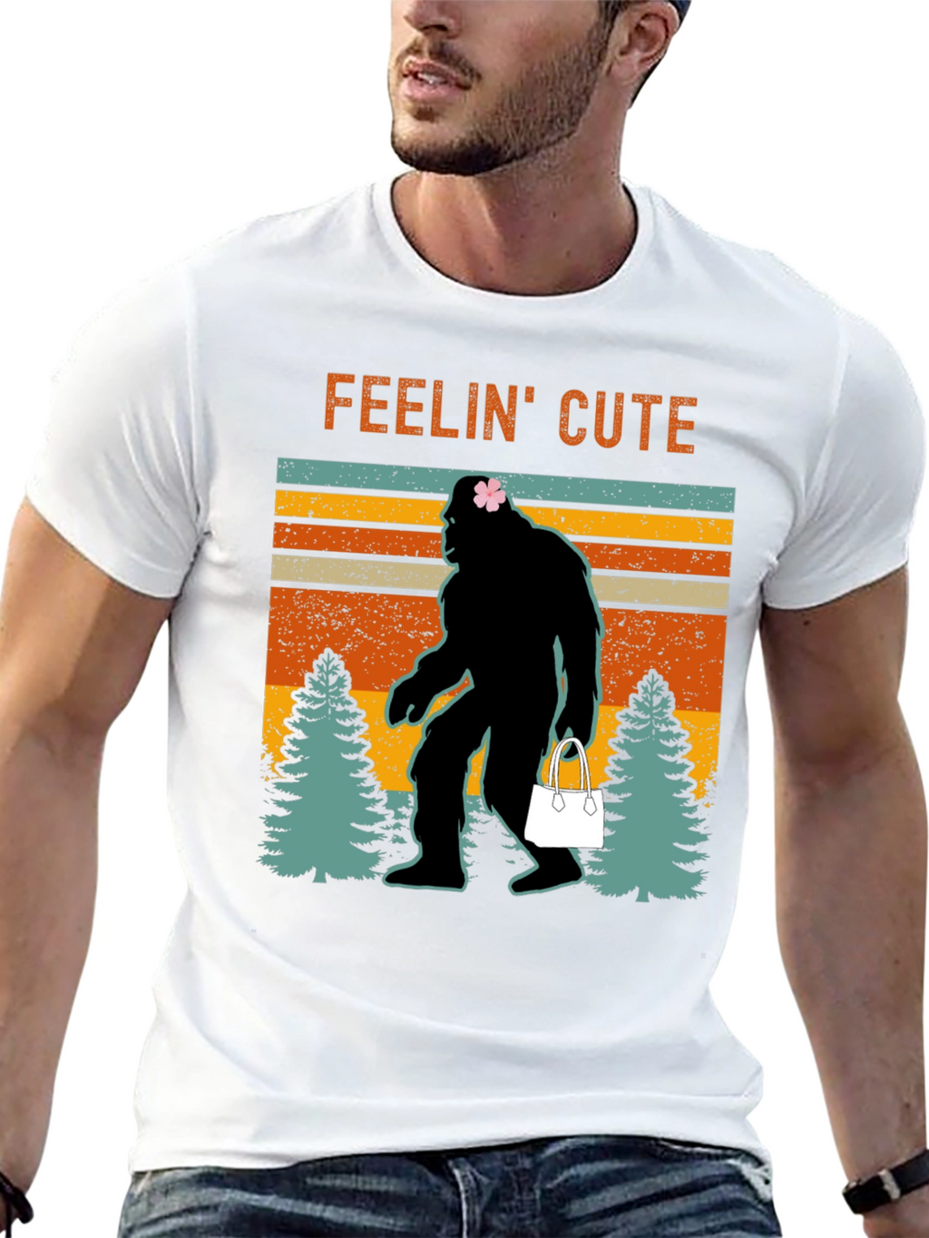 Feelin Cute Bigfoot T-Shirt