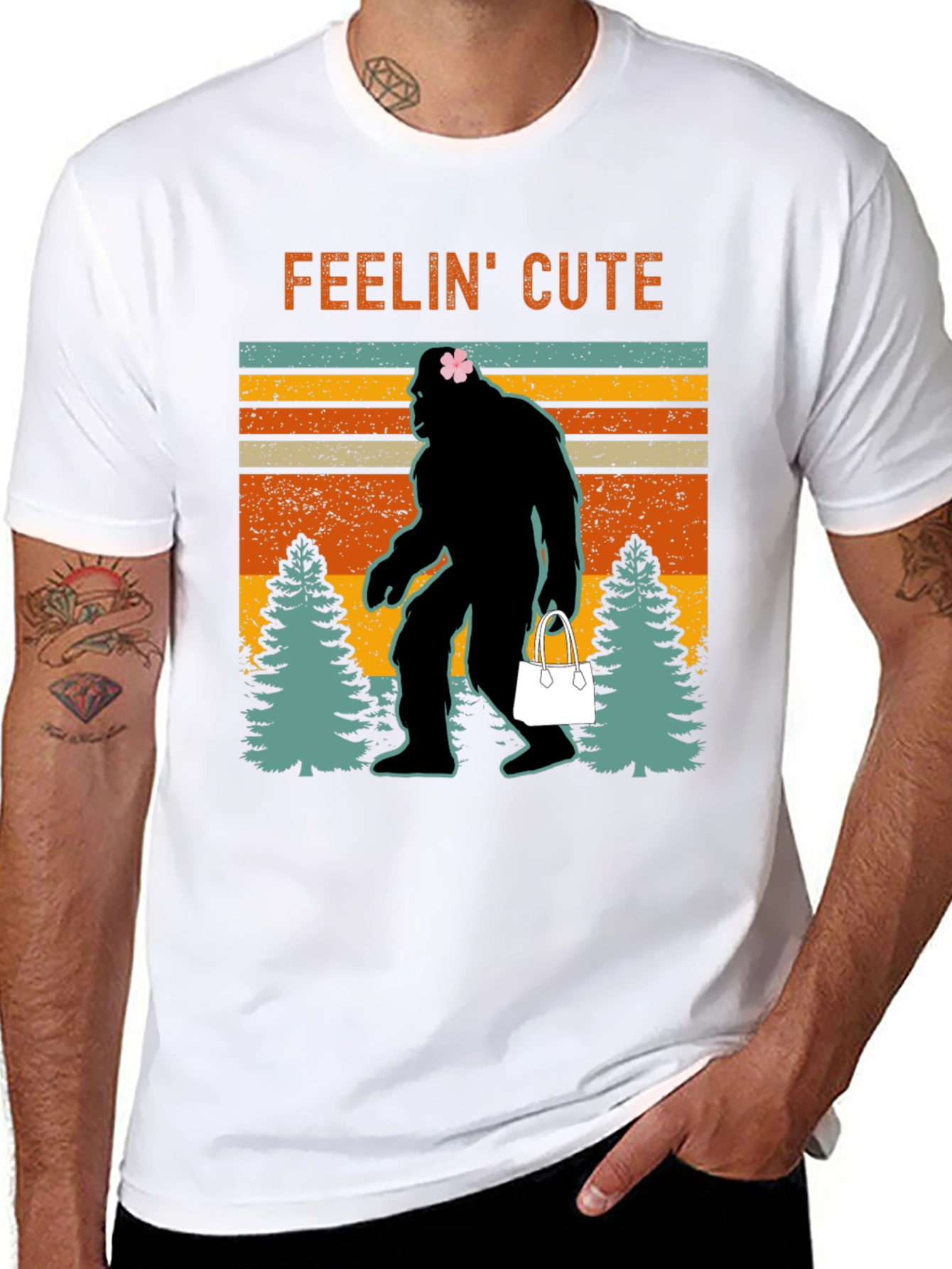 Feelin Cute Bigfoot T-Shirt
