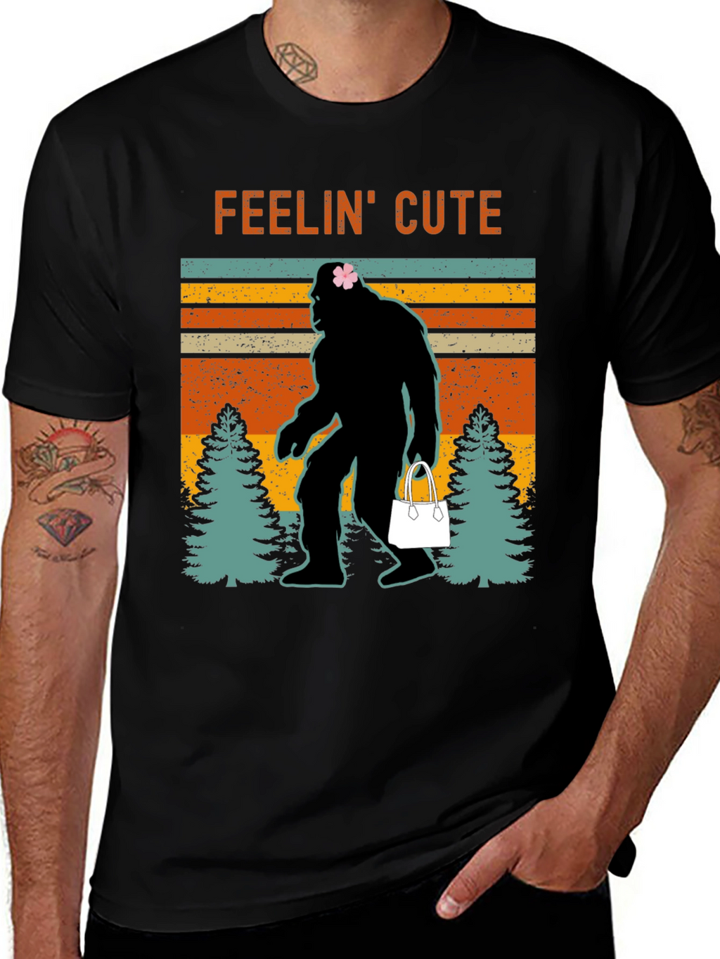 Feelin Cute Bigfoot T-Shirt
