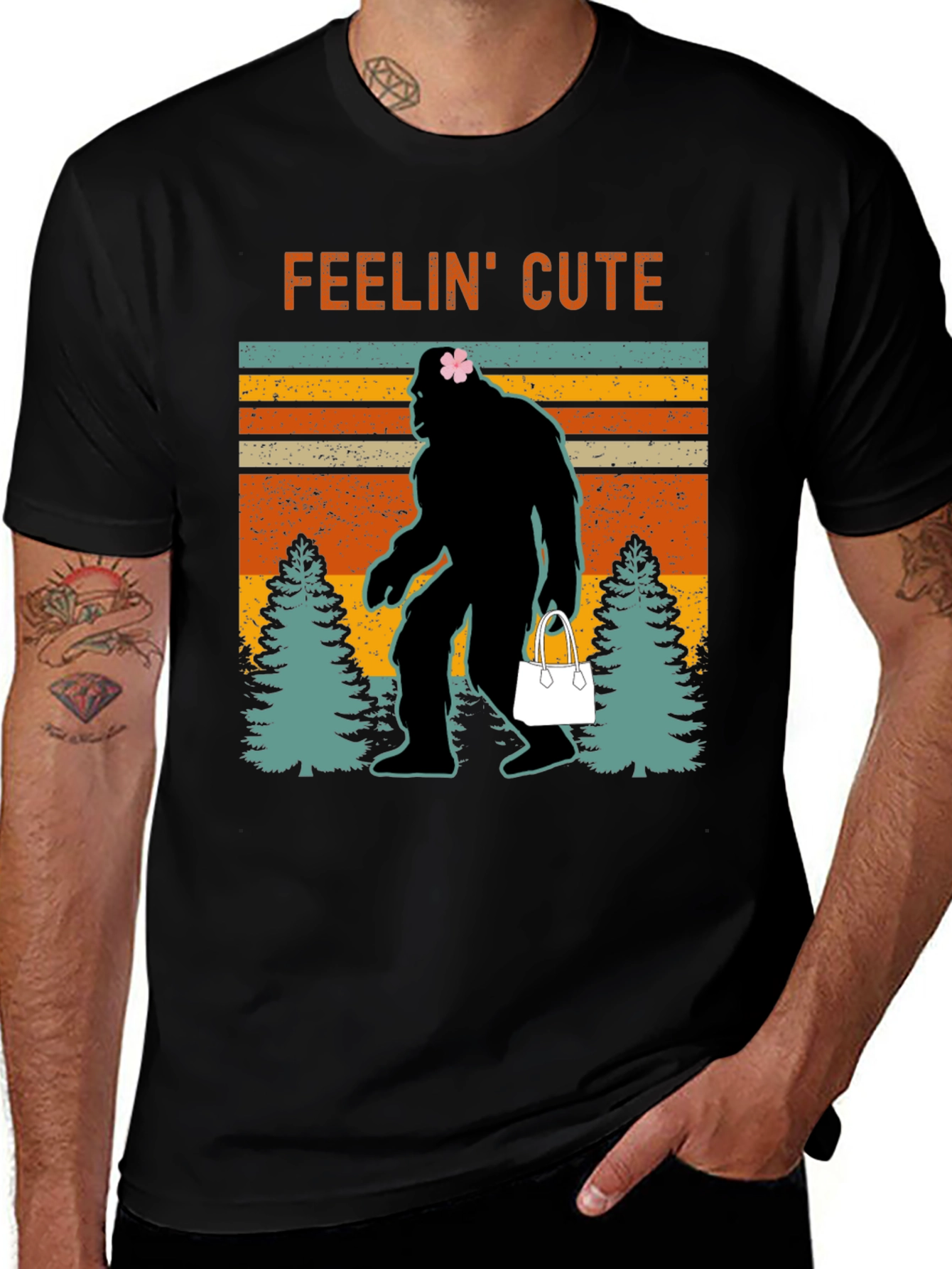 Feelin Cute Bigfoot T-Shirt