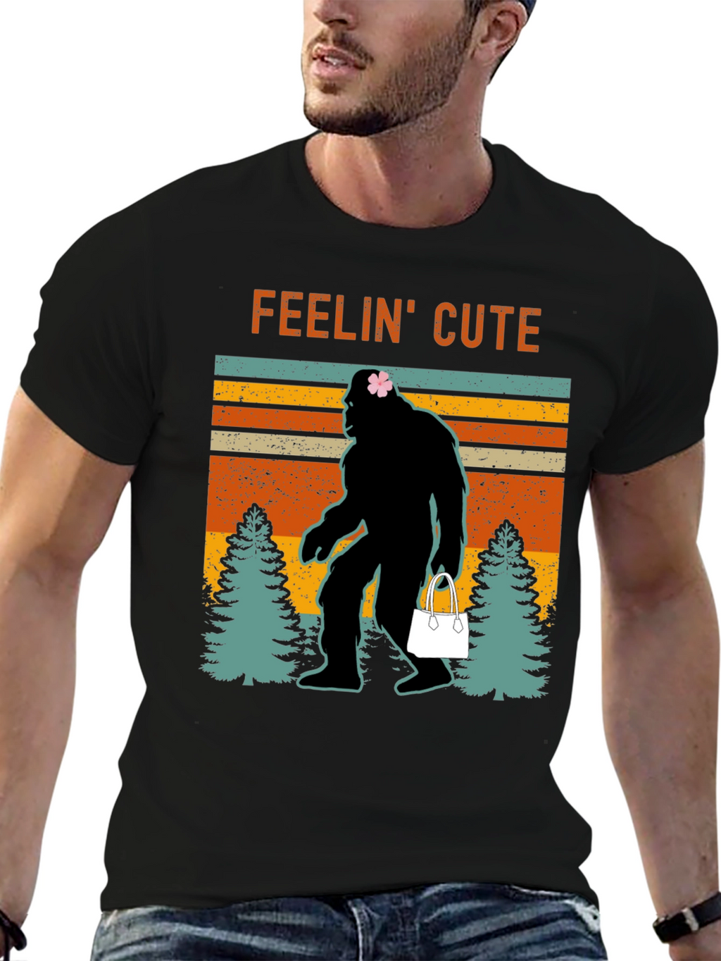 Feelin Cute Bigfoot T-Shirt