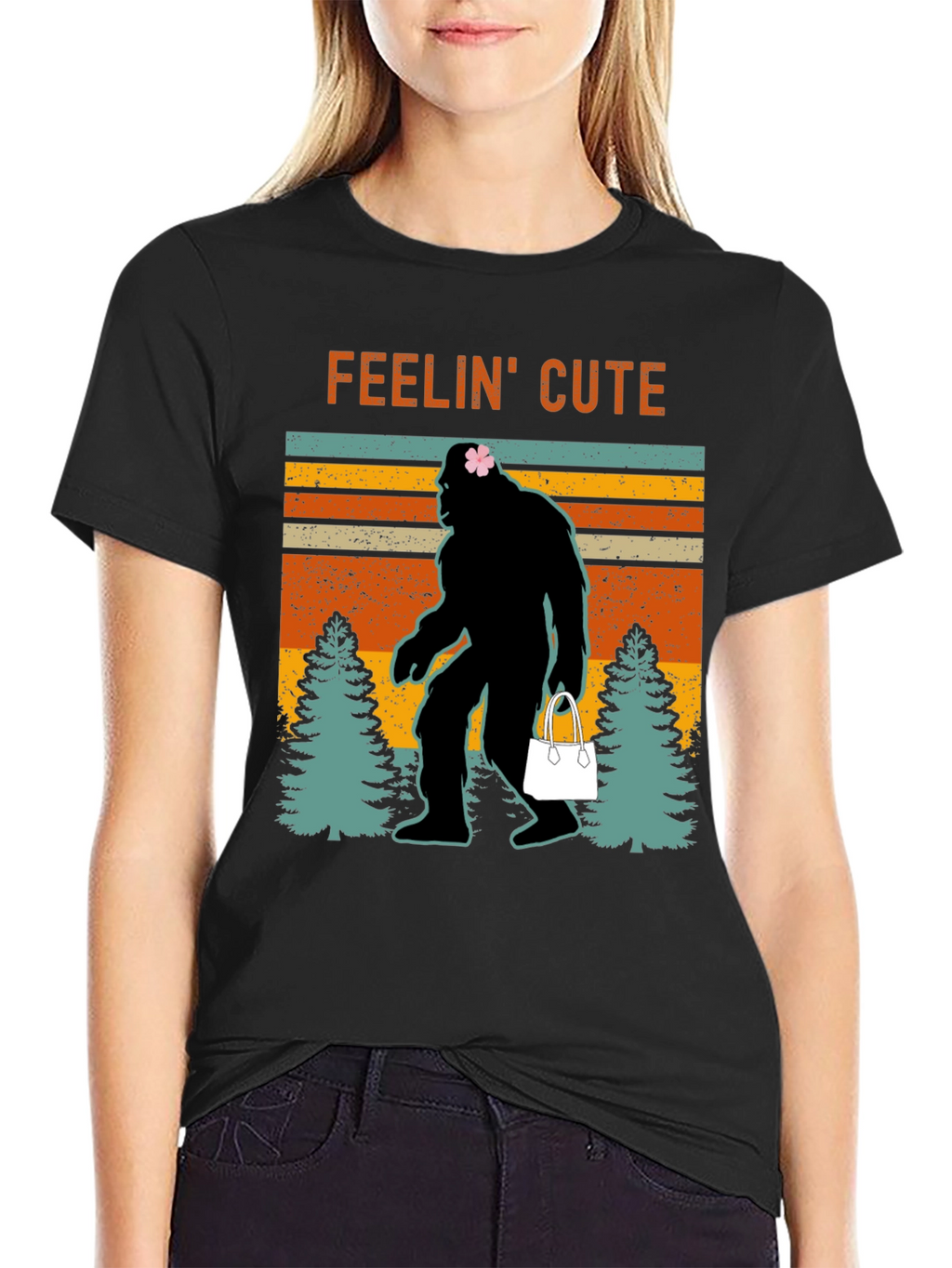 Feelin Cute Bigfoot T-Shirt