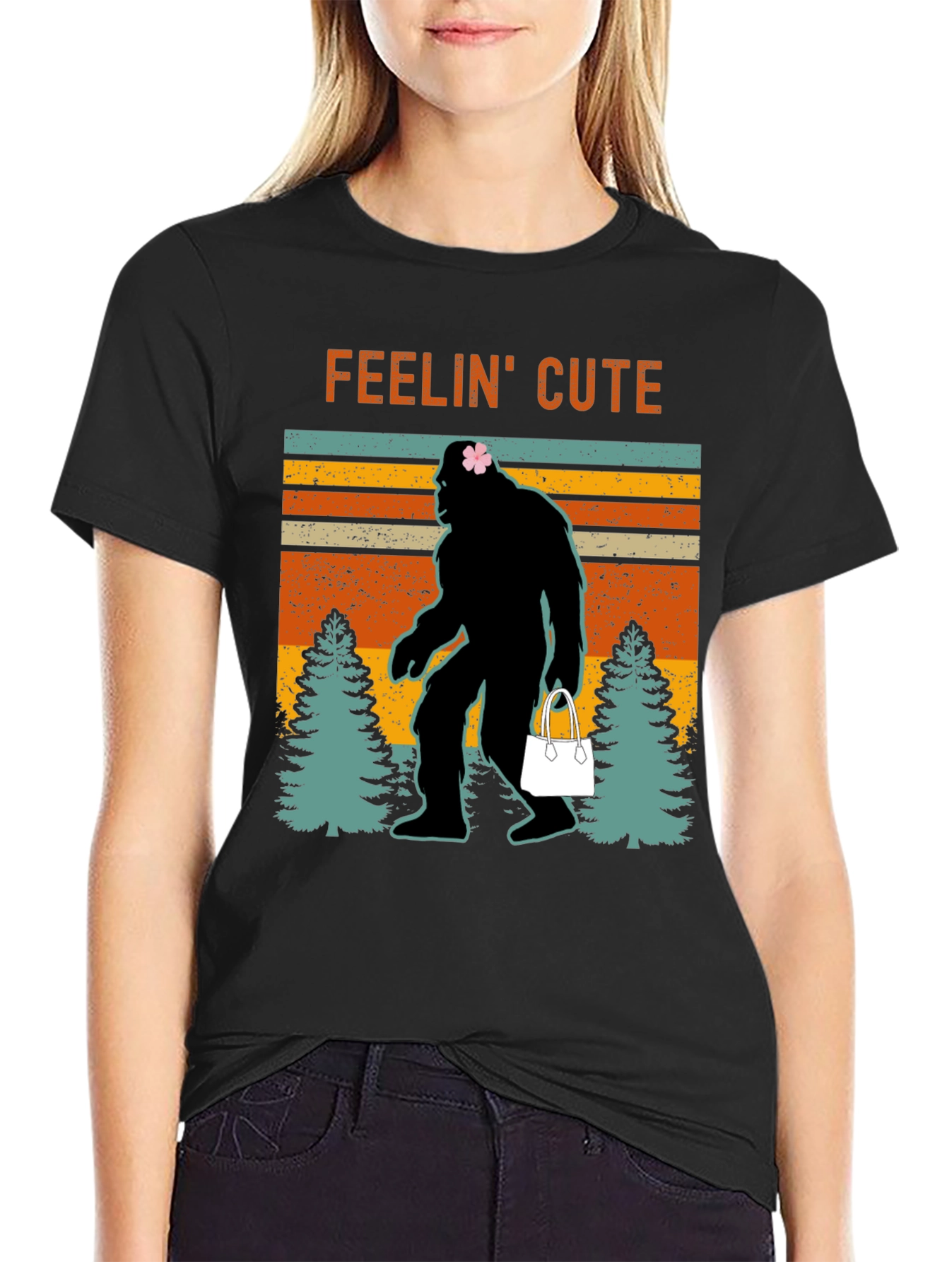 Feelin Cute Bigfoot T-Shirt
