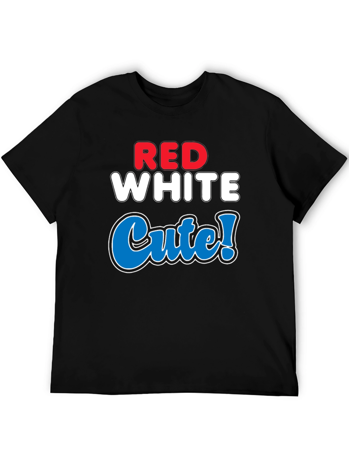 Red White Cute T-Shirt - Patriotic Style
