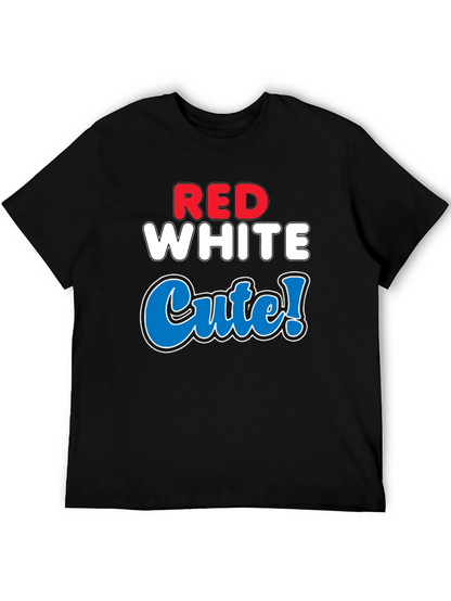 Red White Cute T-Shirt - Patriotic Style