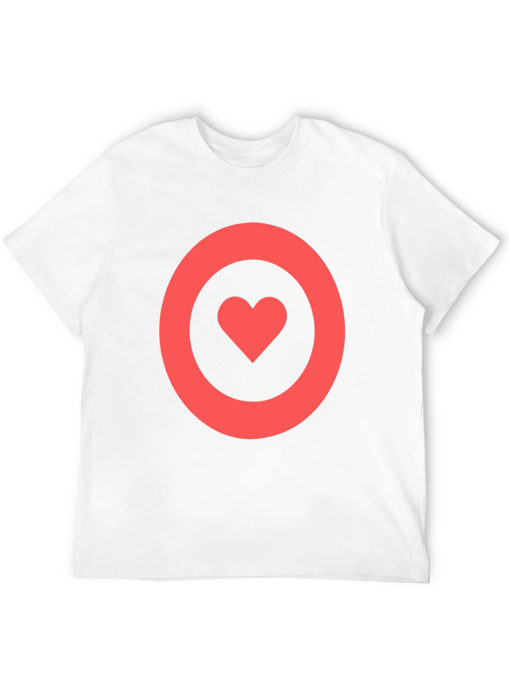 Heart Target T-Shirt - Love On Point