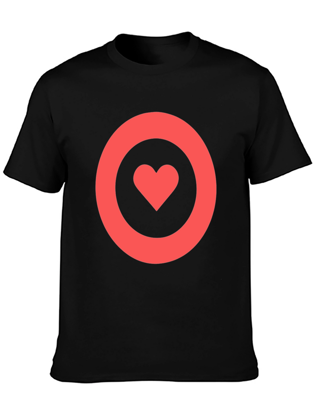 Heart Target T-Shirt - Love On Point
