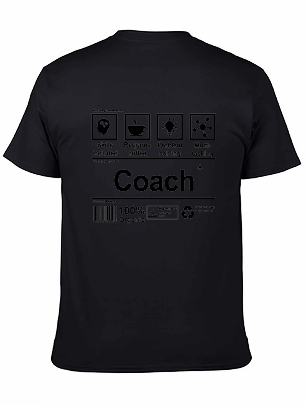 Coach Skills Organic Cotton T-Shirt
