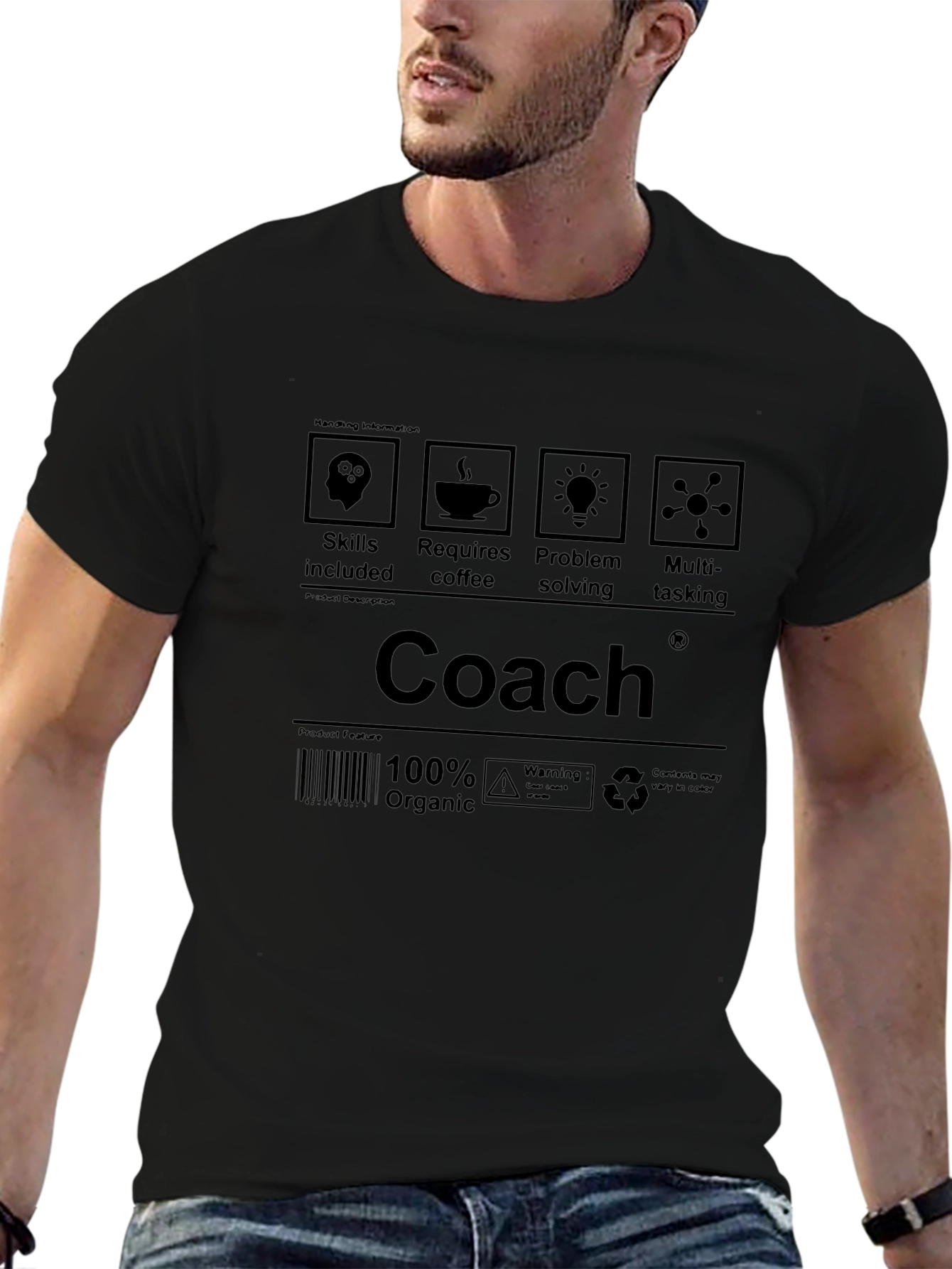 Coach Skills Organic Cotton T-Shirt