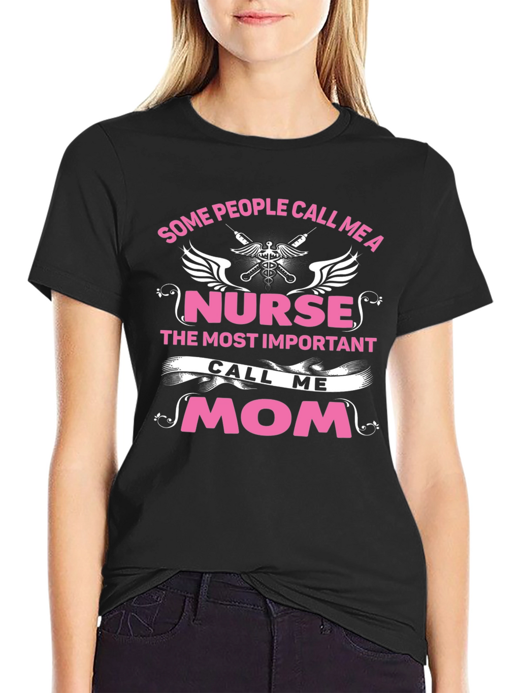Nurse Mom T-Shirt - Essential Hero Apparel