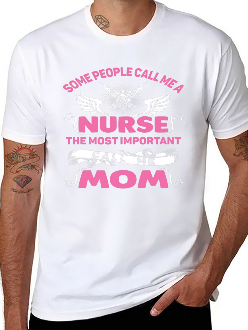 Nurse Mom T-Shirt - Essential Hero Apparel