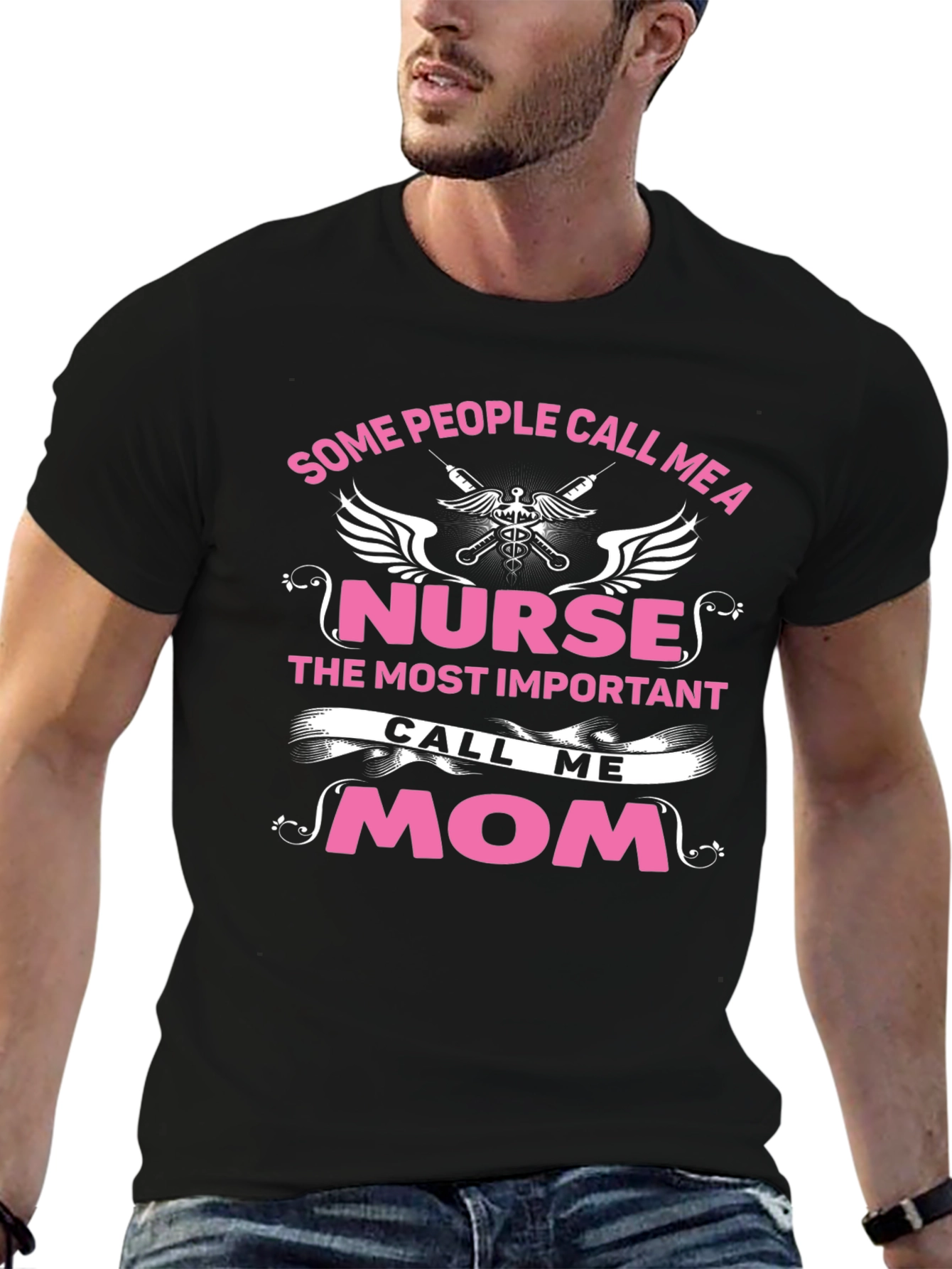 Nurse Mom T-Shirt - Essential Hero Apparel