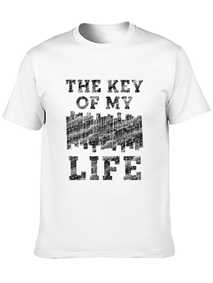 The Key of My Life Black T-Shirt