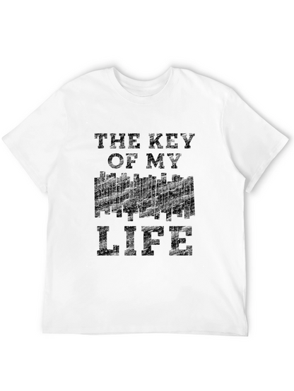 The Key of My Life Black T-Shirt