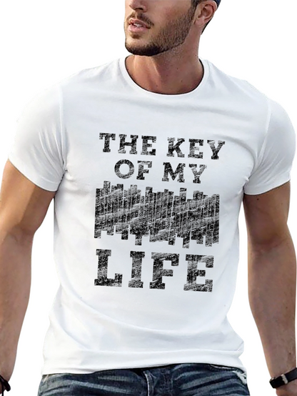 The Key of My Life Black T-Shirt
