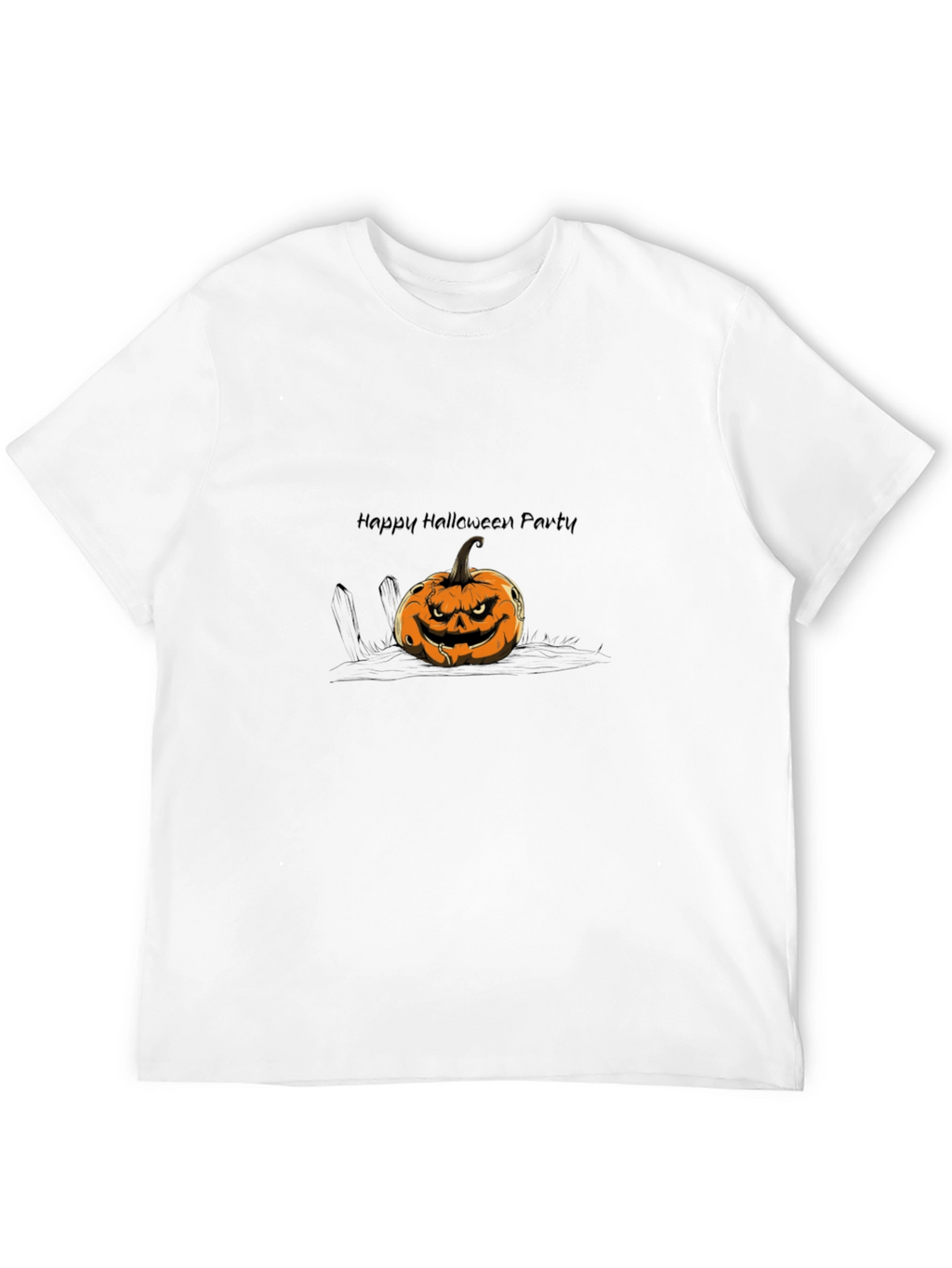 Halloween Party Pumpkin Graphic Tee