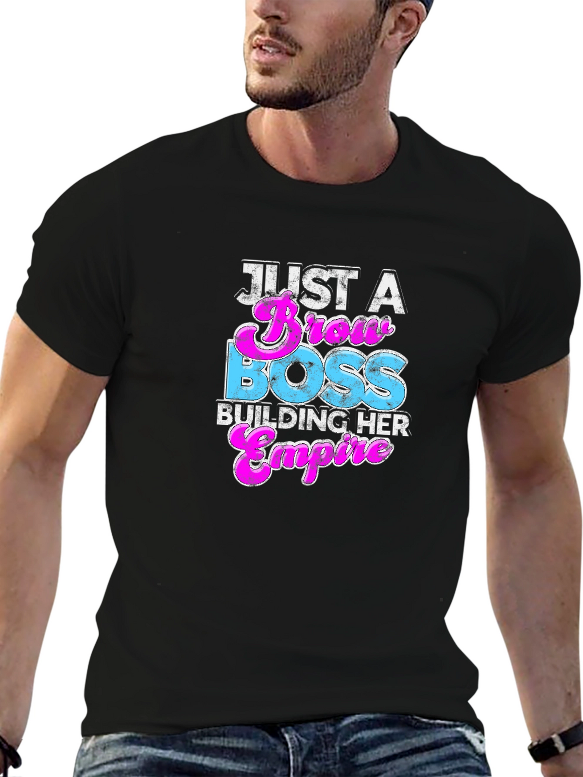 Just A Brow Boss Building Her Empire T-Shirt
