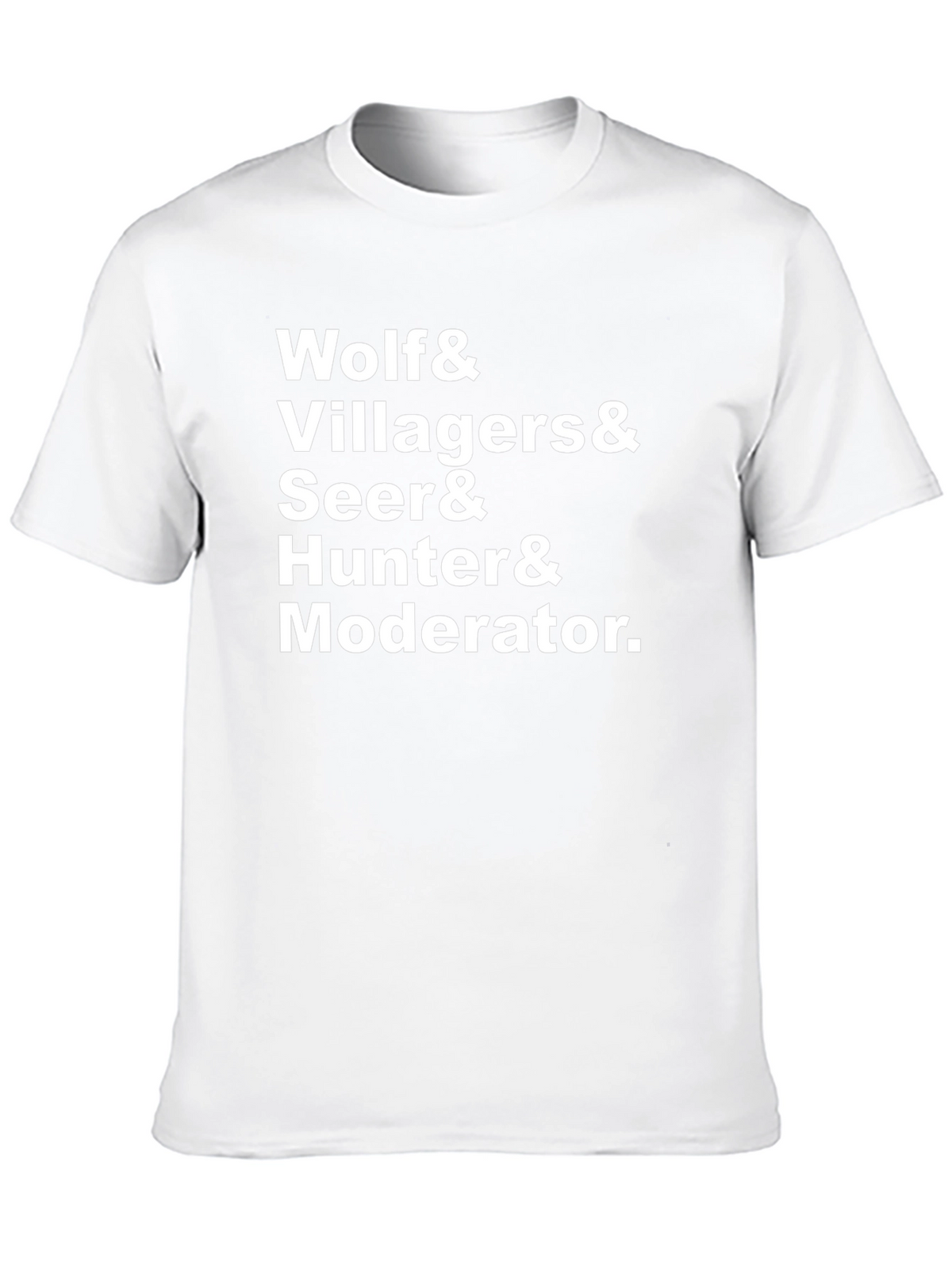 Wolf & Villagers & More Graphic T-Shirt