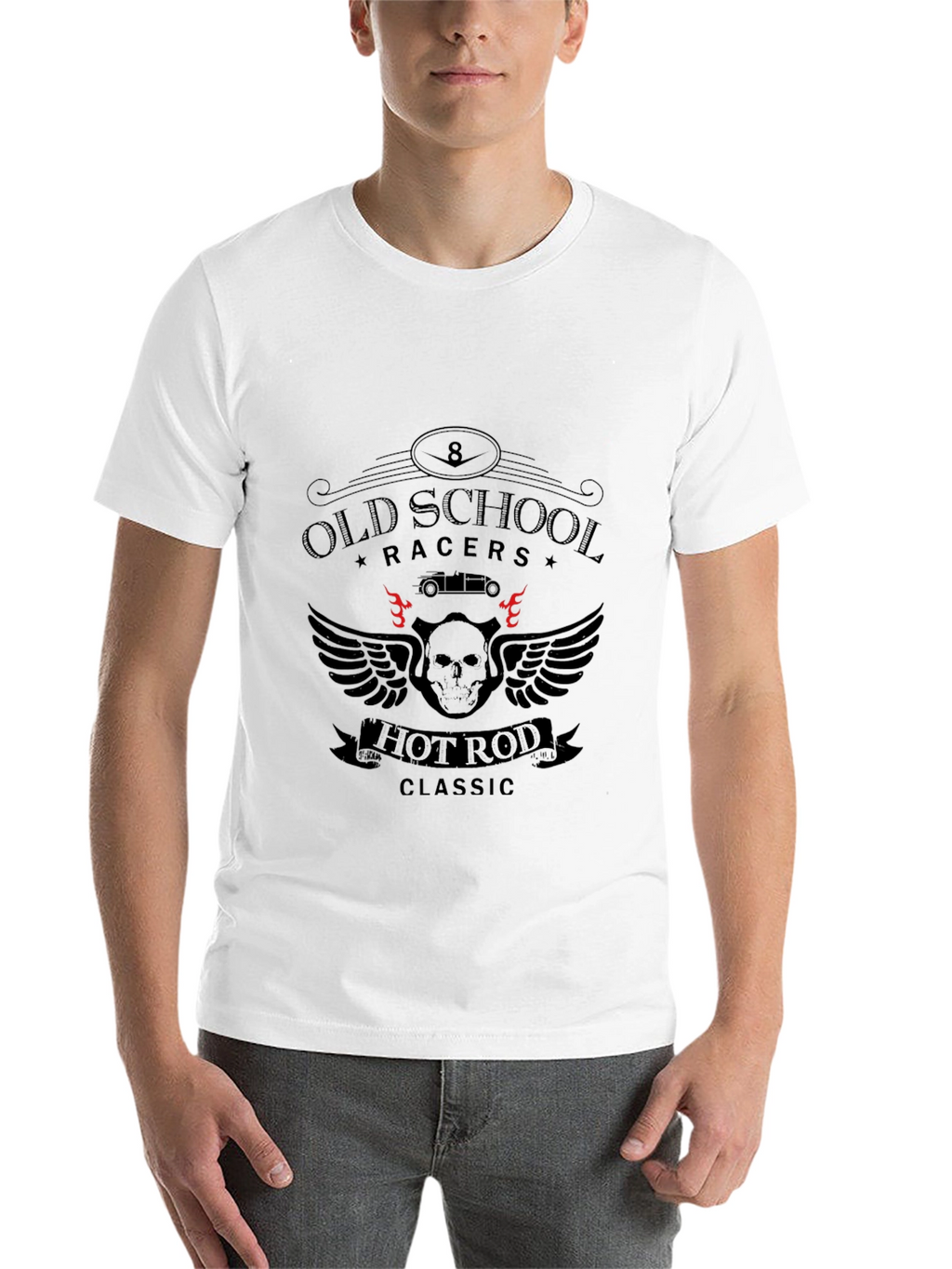Old School Racers Hot Rod Classic T-Shirt