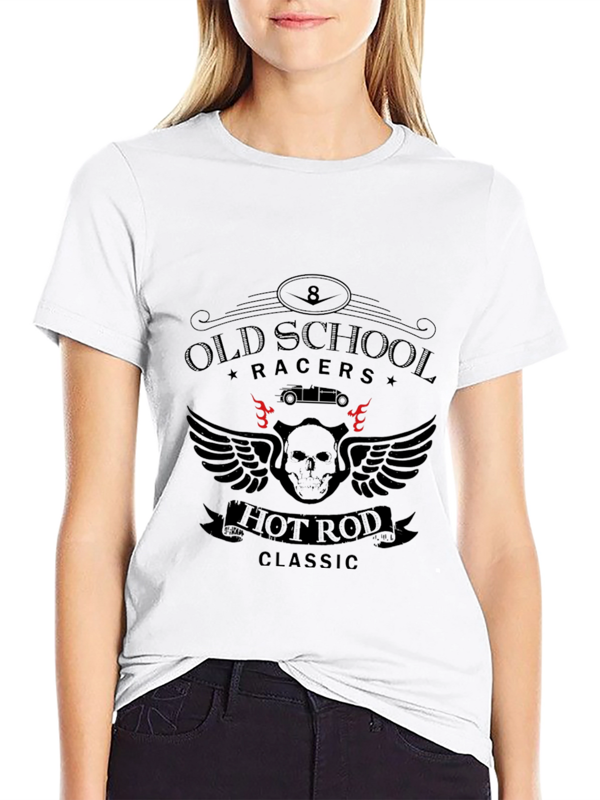 Old School Racers Hot Rod Classic T-Shirt