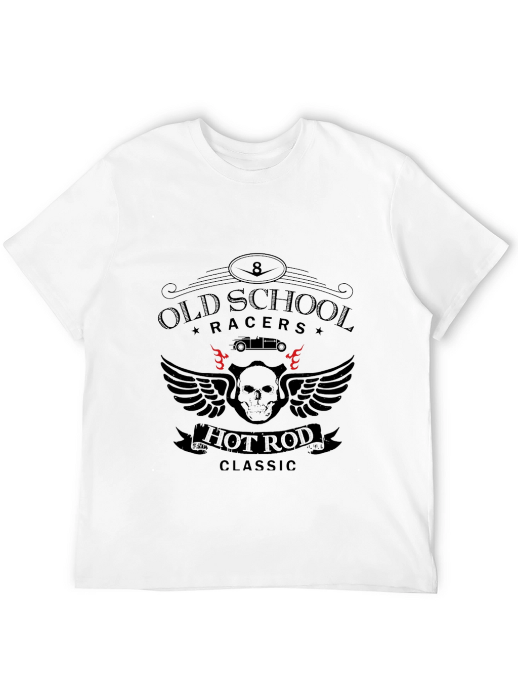Old School Racers Hot Rod Classic T-Shirt