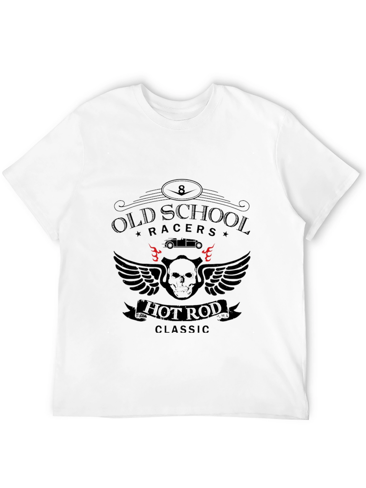 Old School Racers Hot Rod Classic T-Shirt