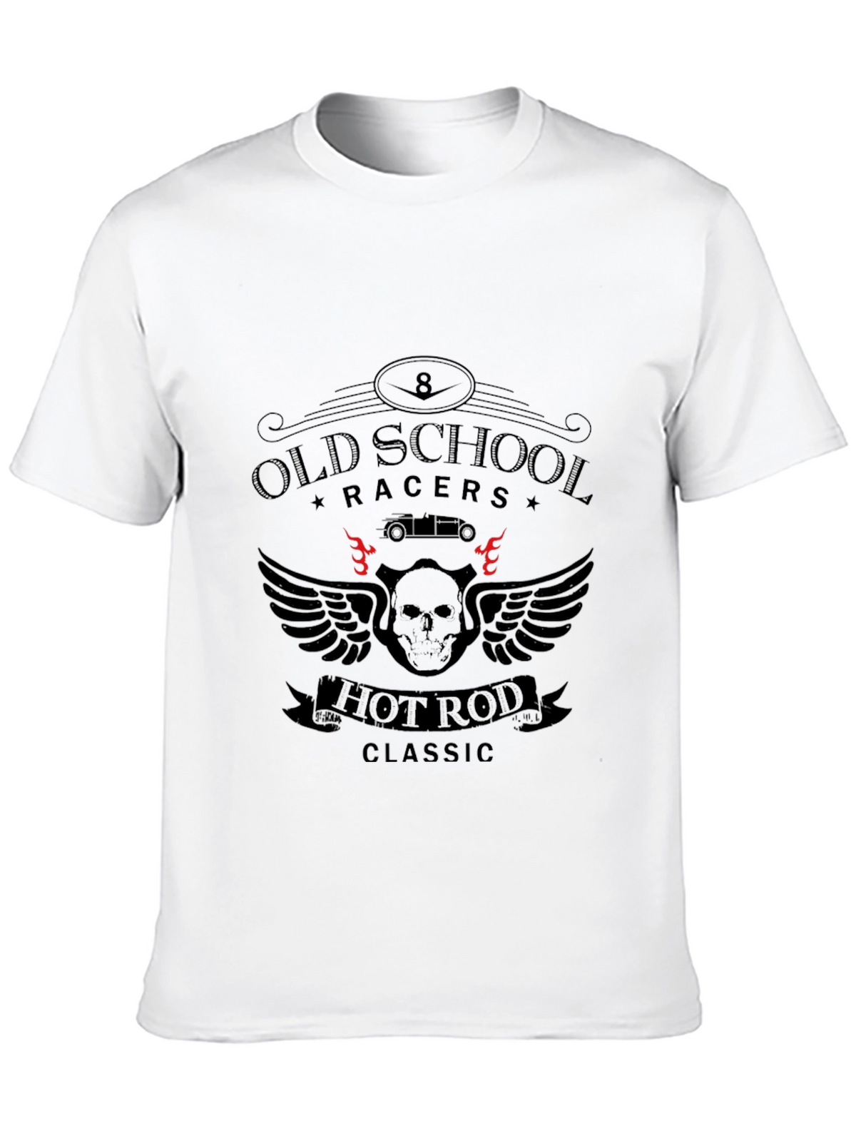 Old School Racers Hot Rod Classic T-Shirt