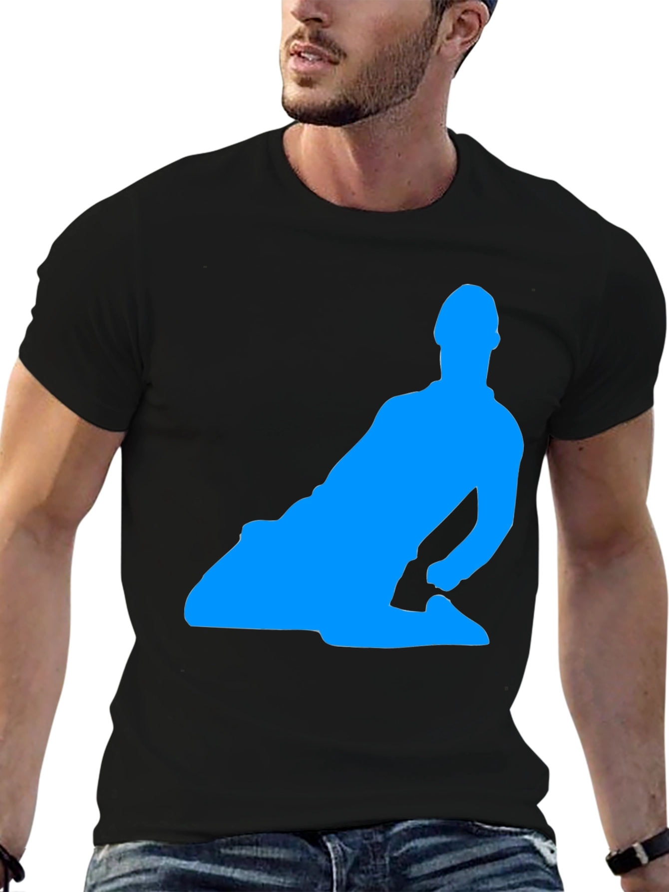 Cristiano Ronaldo Silhouette Black T-Shirt