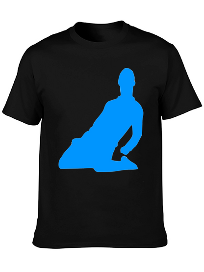 Cristiano Ronaldo Silhouette Black T-Shirt