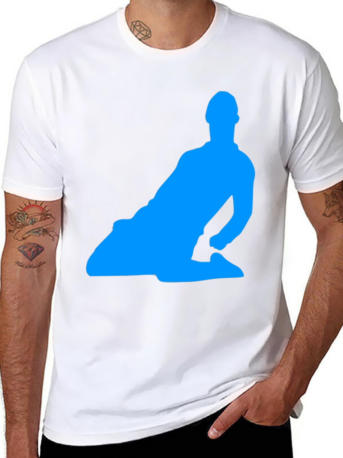 Cristiano Ronaldo Silhouette Black T-Shirt