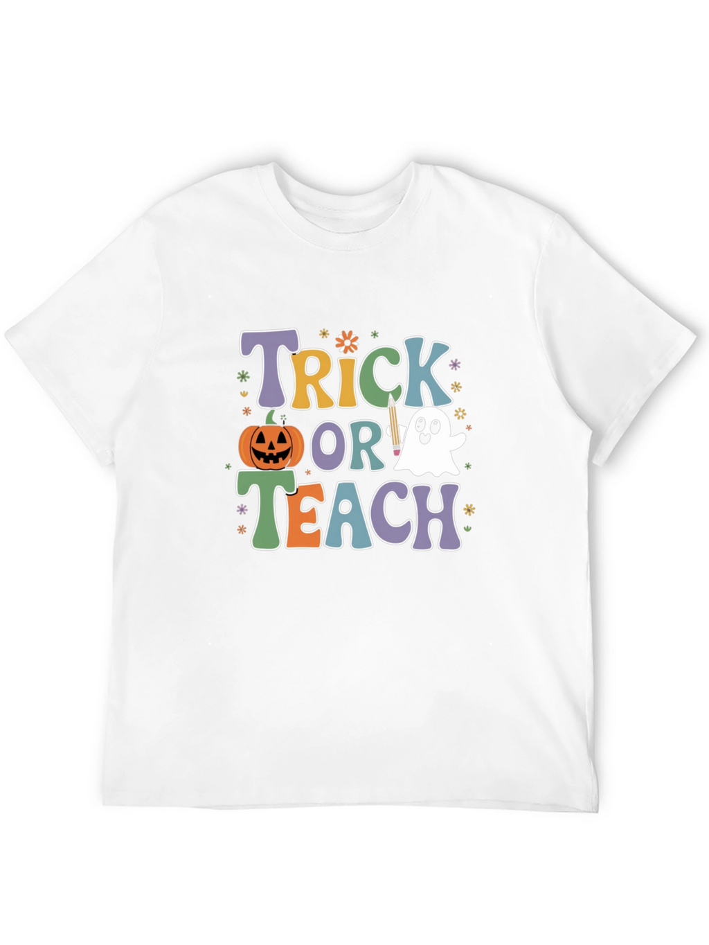 Trick or Teach Halloween Teacher T-Shirt