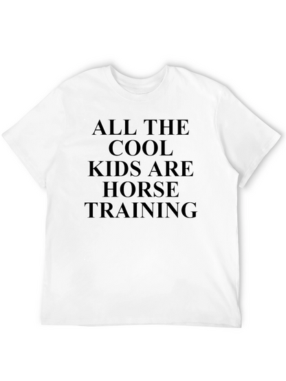 Cool Kids Horse Training Black T-Shirt