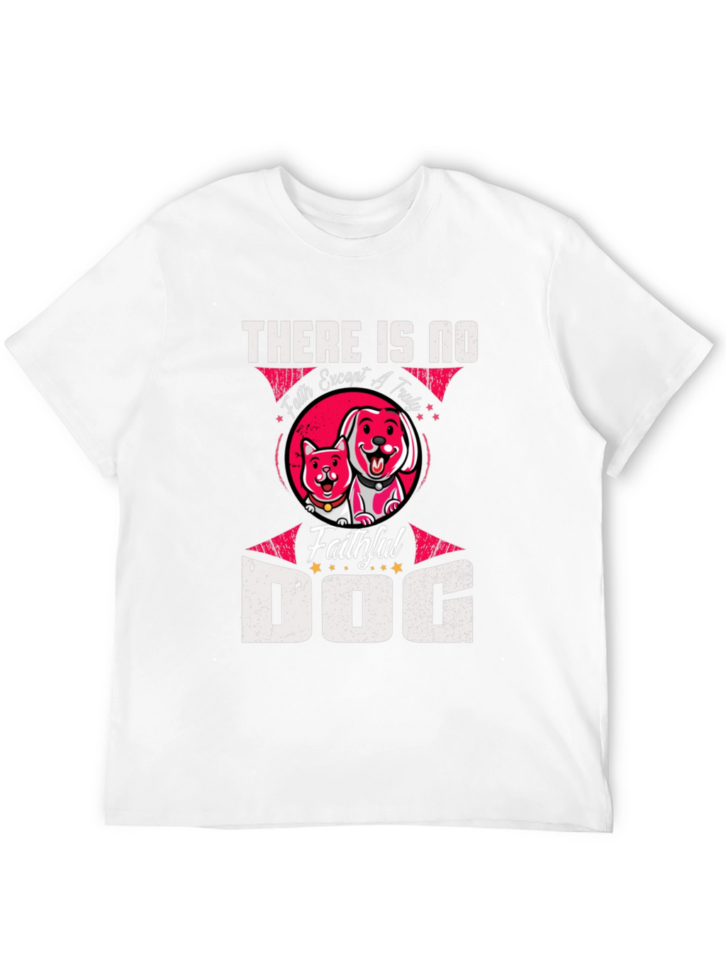 Faithful Dog Graphic T-Shirt - Unisex Black Tee