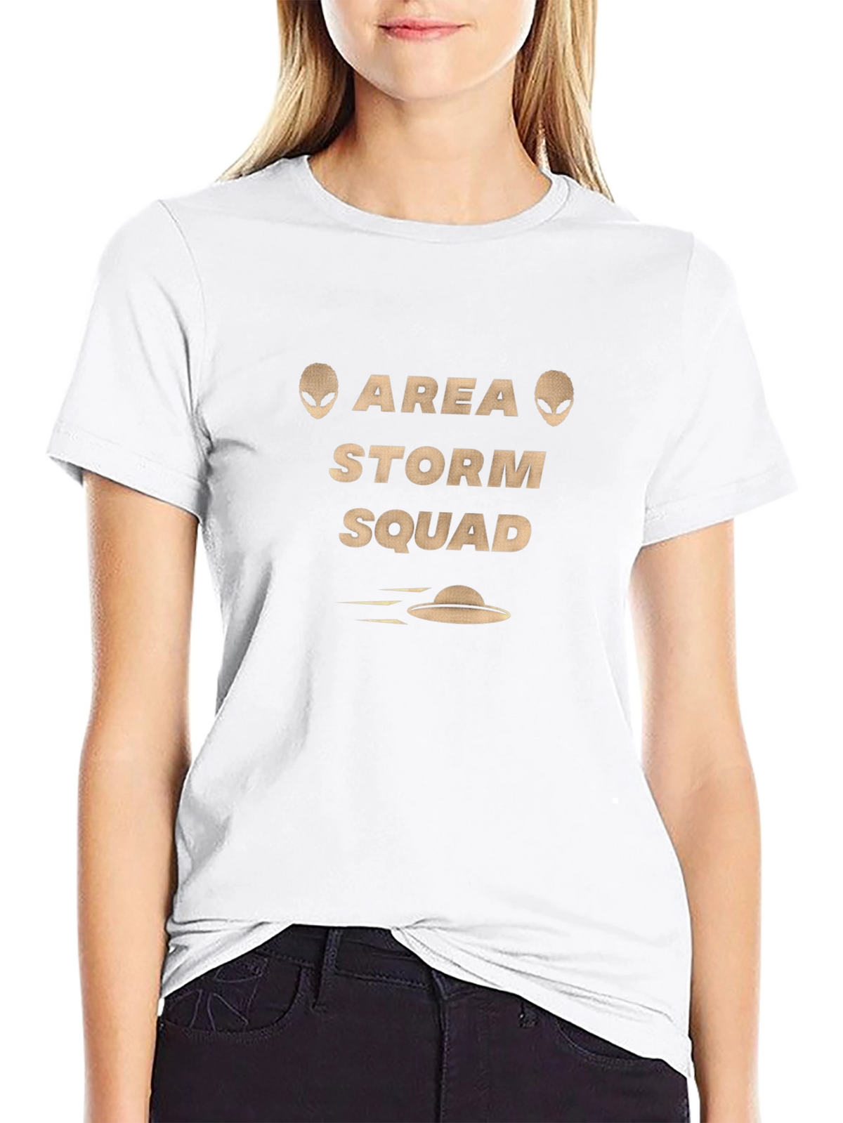Area Storm Squad Black Graphic T-Shirt
