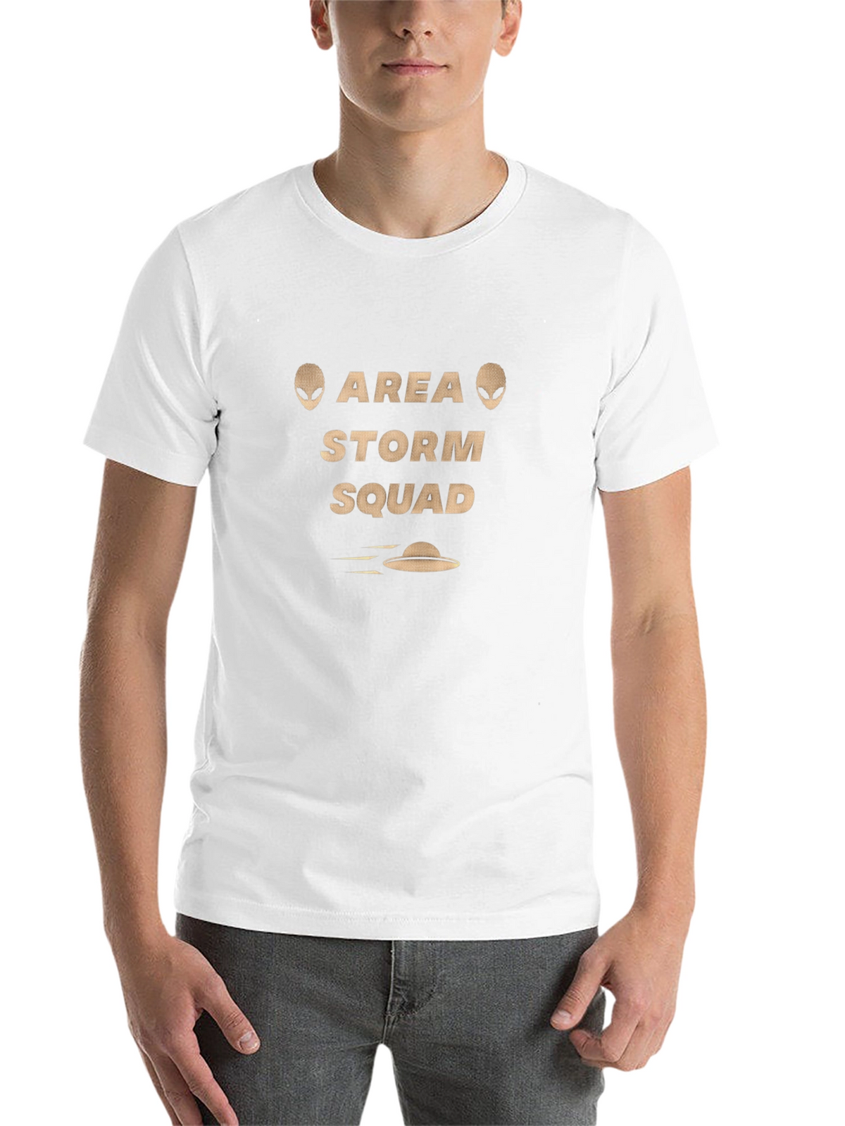 Area Storm Squad Black Graphic T-Shirt
