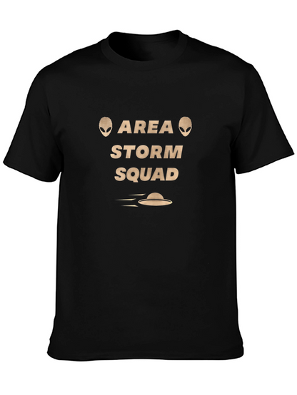 Area Storm Squad Black Graphic T-Shirt