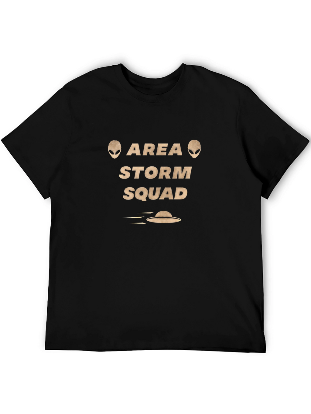 Area Storm Squad Black Graphic T-Shirt
