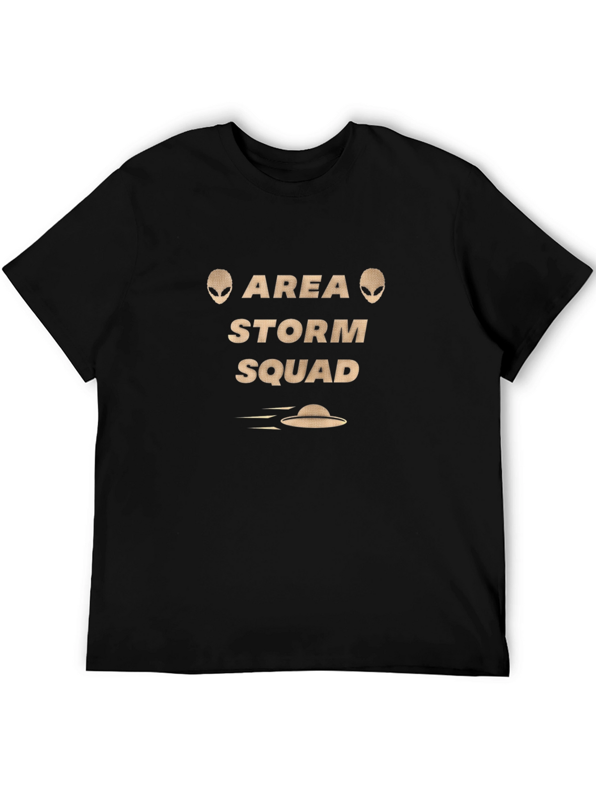Area Storm Squad Black Graphic T-Shirt