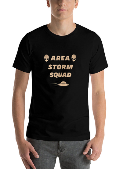 Area Storm Squad Black Graphic T-Shirt