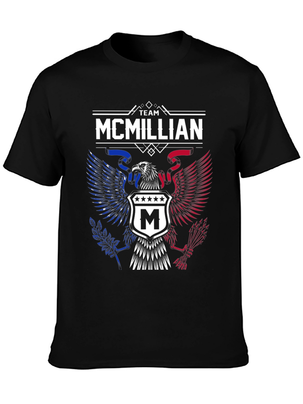 Team McMillian Eagle T-Shirt - Patriotic Pride
