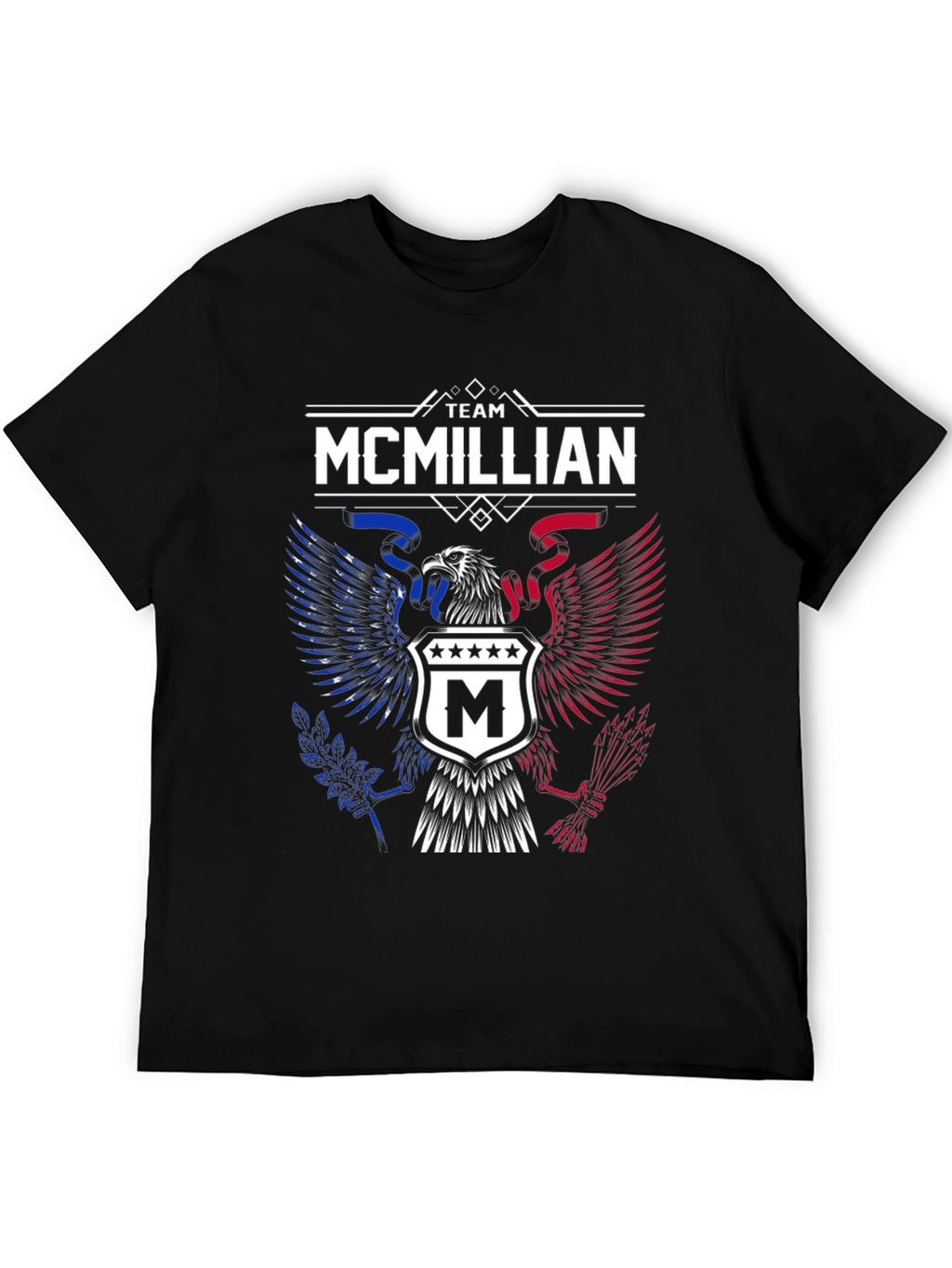 Team McMillian Eagle T-Shirt - Patriotic Pride