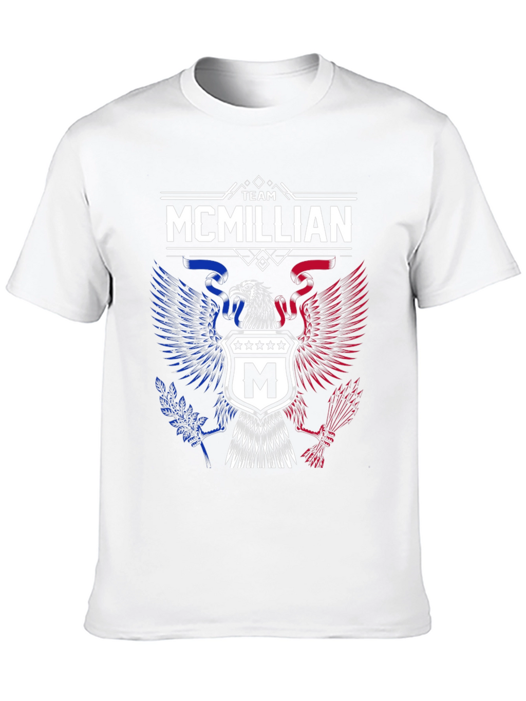 Team McMillian Eagle T-Shirt - Patriotic Pride
